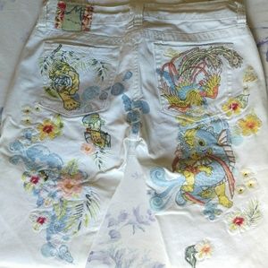 Marlow Vintage Embroidered Jeans